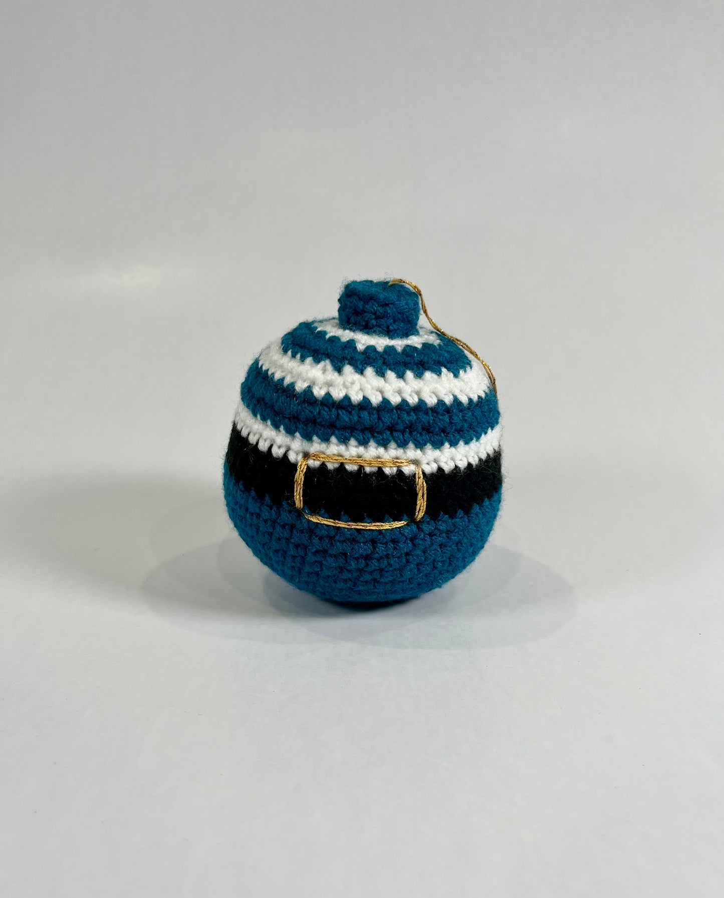 Boule de noël turquoise