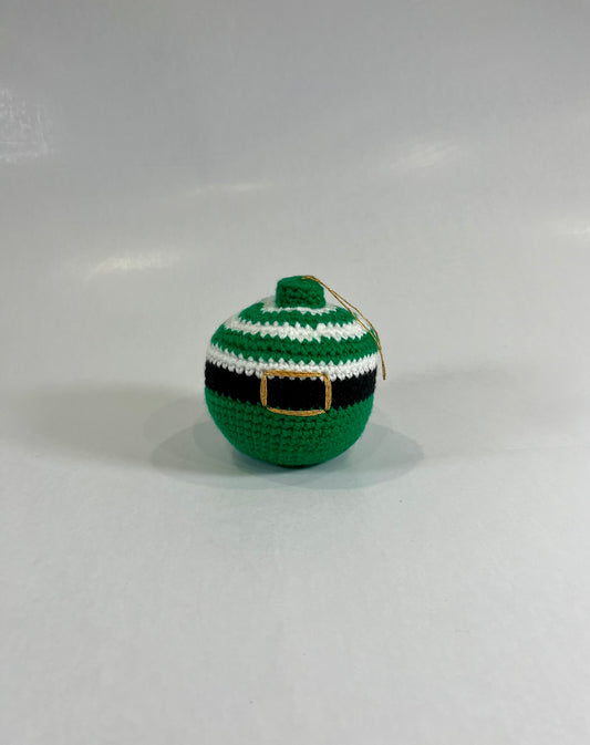 Boule de noël verte