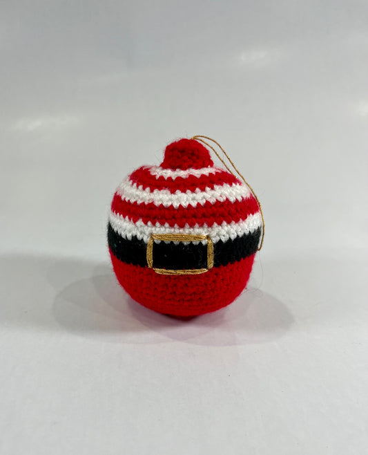 Boule de noël rouge