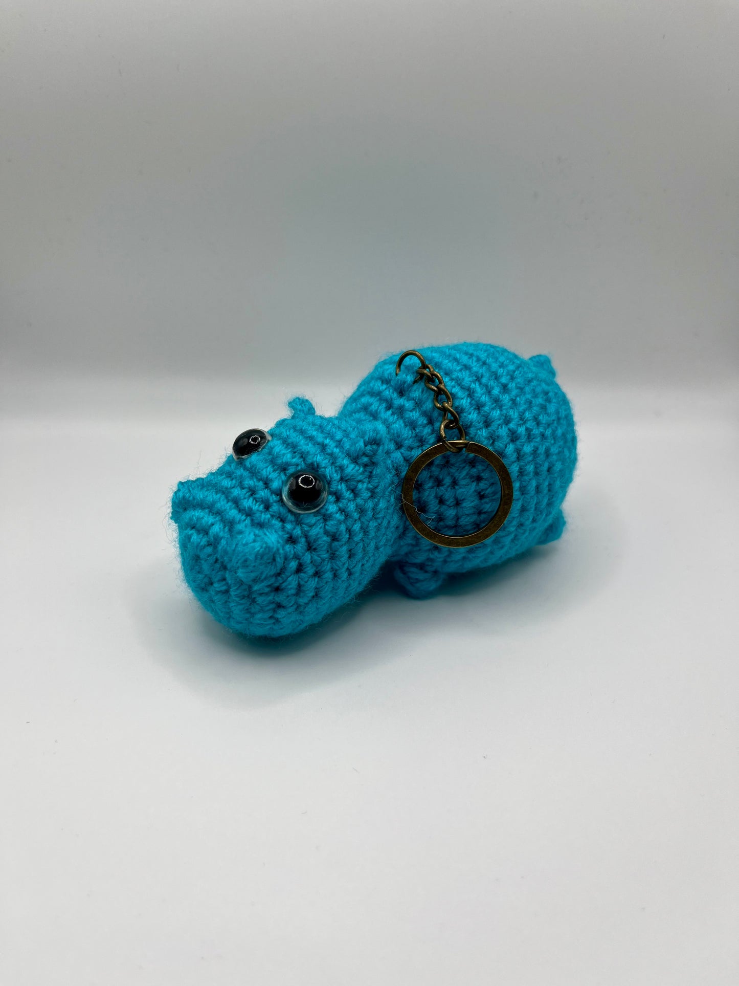 Hippopotame porte-clés